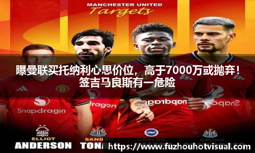 曝曼联买托纳利心思价位，高于7000万或抛弃！签吉马良斯有一危险